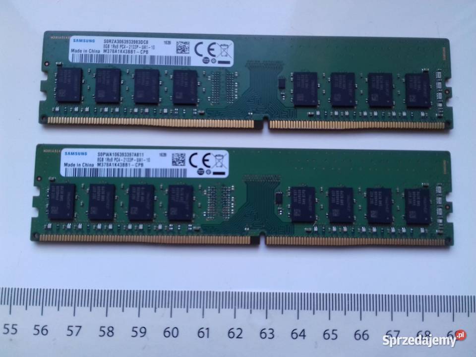 Samsung DDR4 2x8GB16GB sprawna PC42133MHz CL15 Bydgoszcz