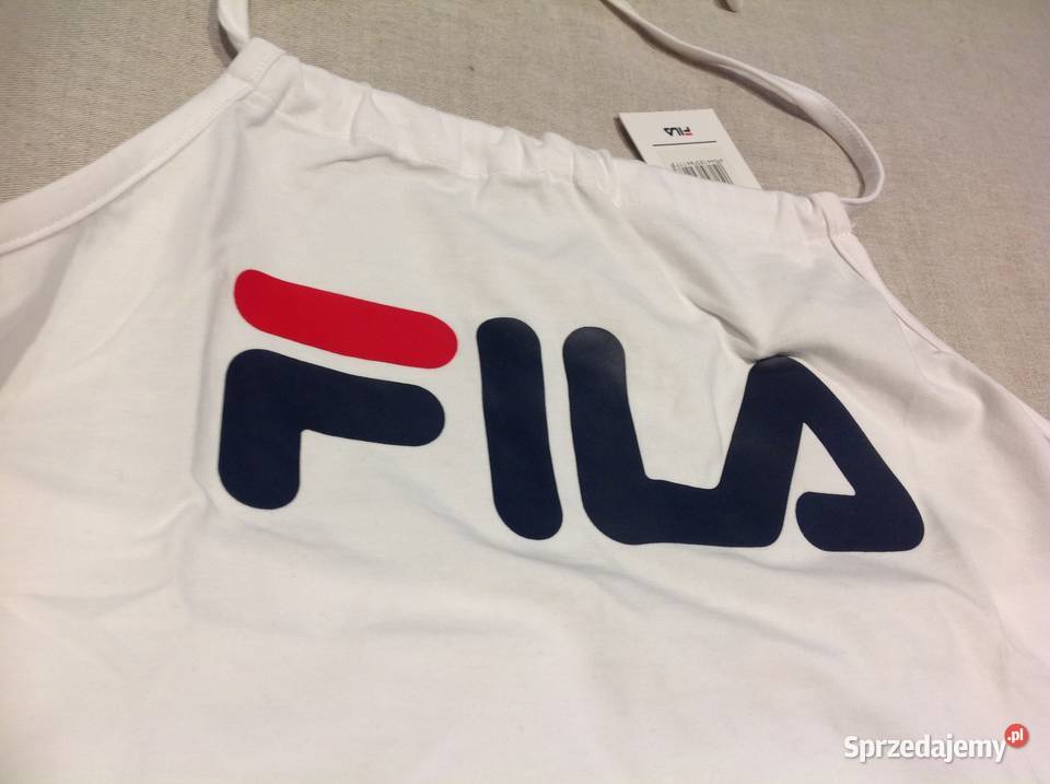 Top Biały Damski FILA M NOWY lubuskie Nowa Sól