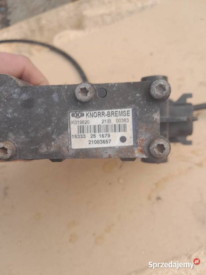 ZAWÓR ECAS VOLVO RENAULT KNORRBREMSE K019820 mazowieckie Myszyniec