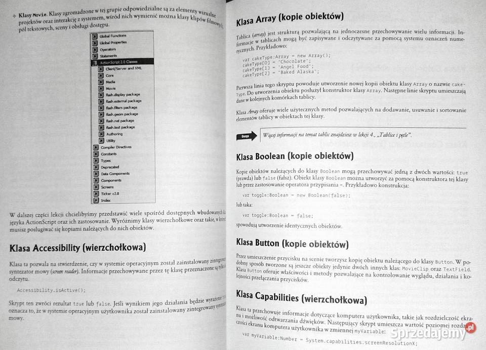 Flash 8 ActionScript Oficjalny podręcznik Jobe Chełm
