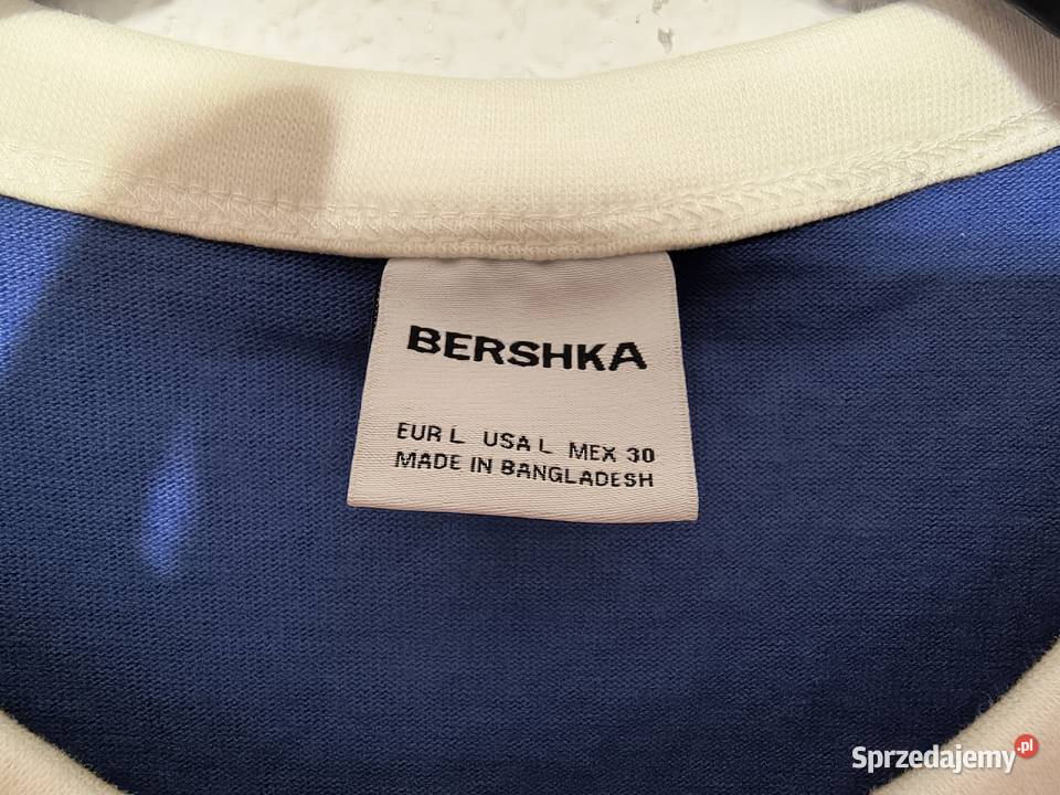 Bershka tshirt z nadrukiem nowy rL40 Zamość sprzedam
