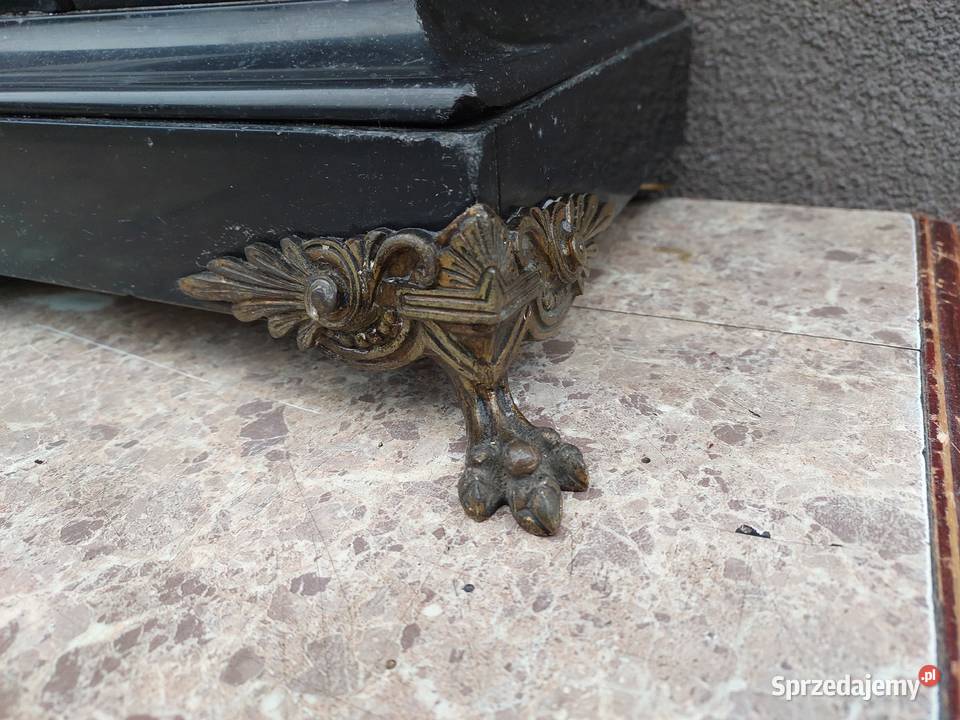 S114 Obudowa marmur starego zegara kominkowego Tczew