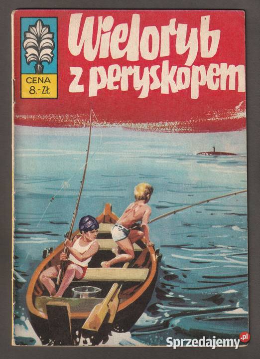 KAPITAN ŻBIK WIELORYB Z PERYSKOPEM 1973 Łódź