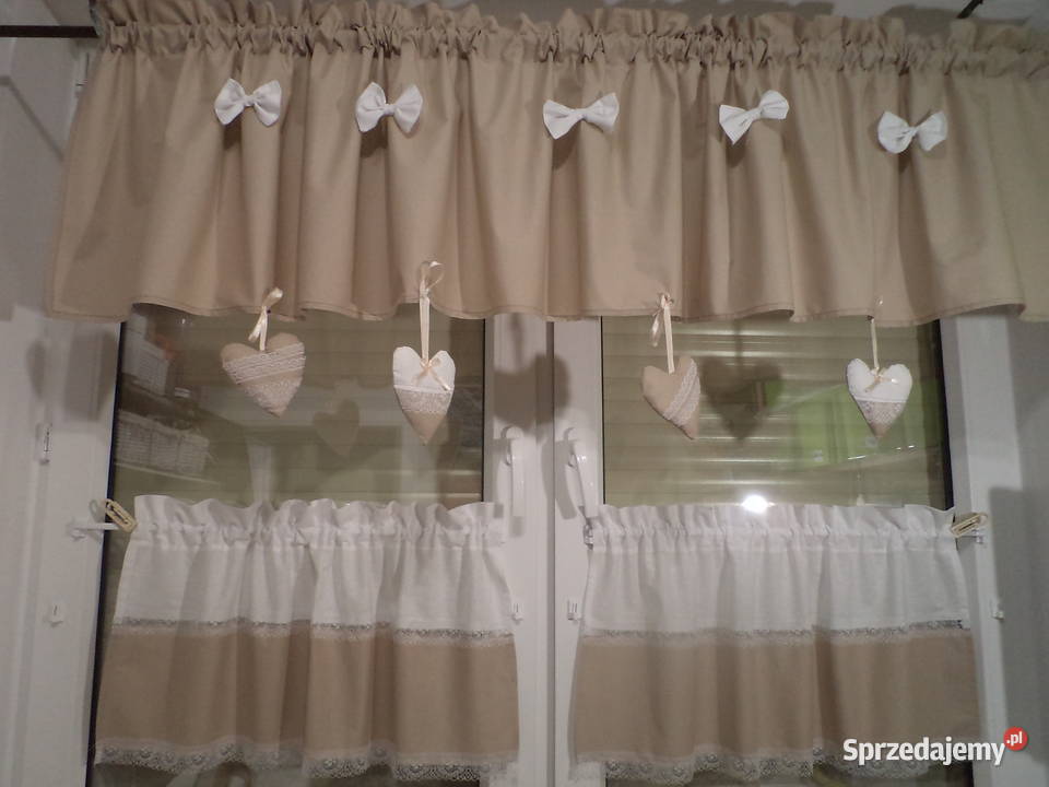 firanki zazdrostki szyte na wymiar