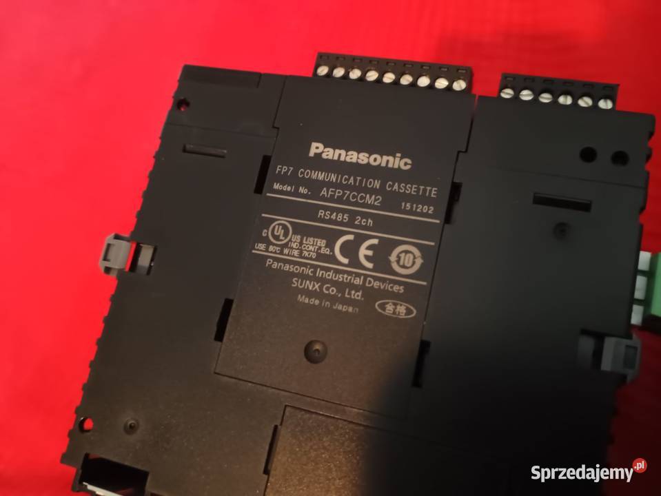 Sterownik PLC Panasonic FP7 CPS31E pomorskie