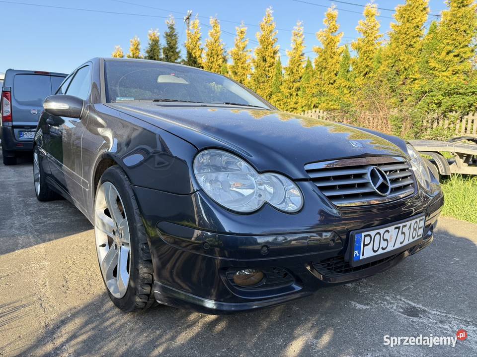 Mercedes CSport Coupe 18Kompressorr Automat z 150KM Klasa C Ostrów Wielkopolski sprzedam
