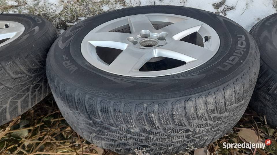 Alufelgi 15 vw golf 4 komplet 4sztuki 5x100 Zalasewo