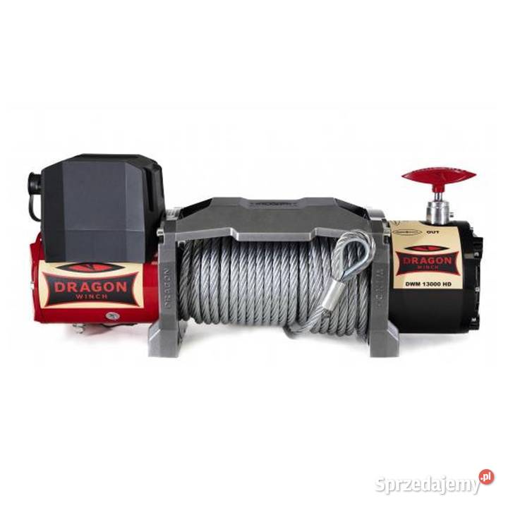 Wciagarka DRAGON 12v nowy zestaw dodatki Laweta Off-road Off-road Rawicz