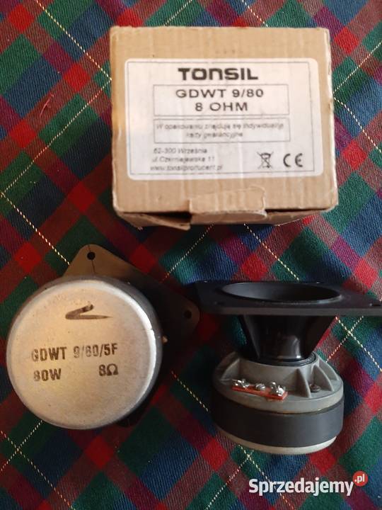 głośniki wysokotonowe Tonsil GDWT 980 8 ohm Szczecin