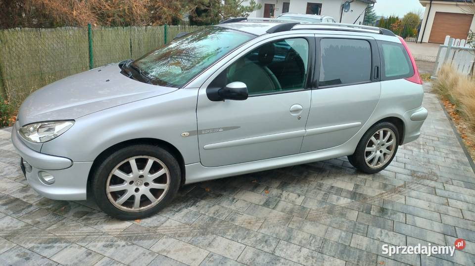 Peugeot 206 16 SW QUICKSILVER Sprawny 206 Gniezno