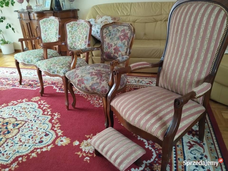 fotel ludwik wyprzedaż tanio