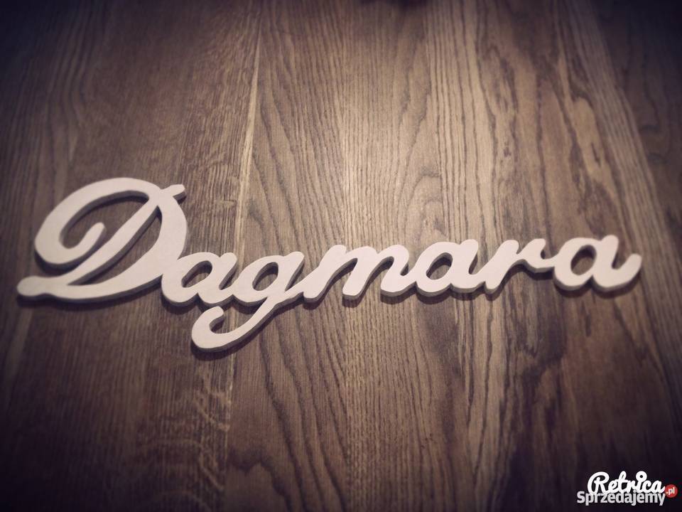 Napisy Ozdoby Dekoracje z drewna i sklejki Wieluń