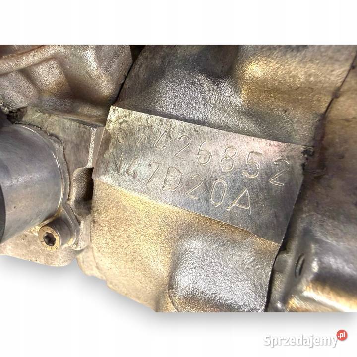 SILNIK N47D20A BMW E81 E87 E90 E91 E60 E61 X1 Chełm sprzedam