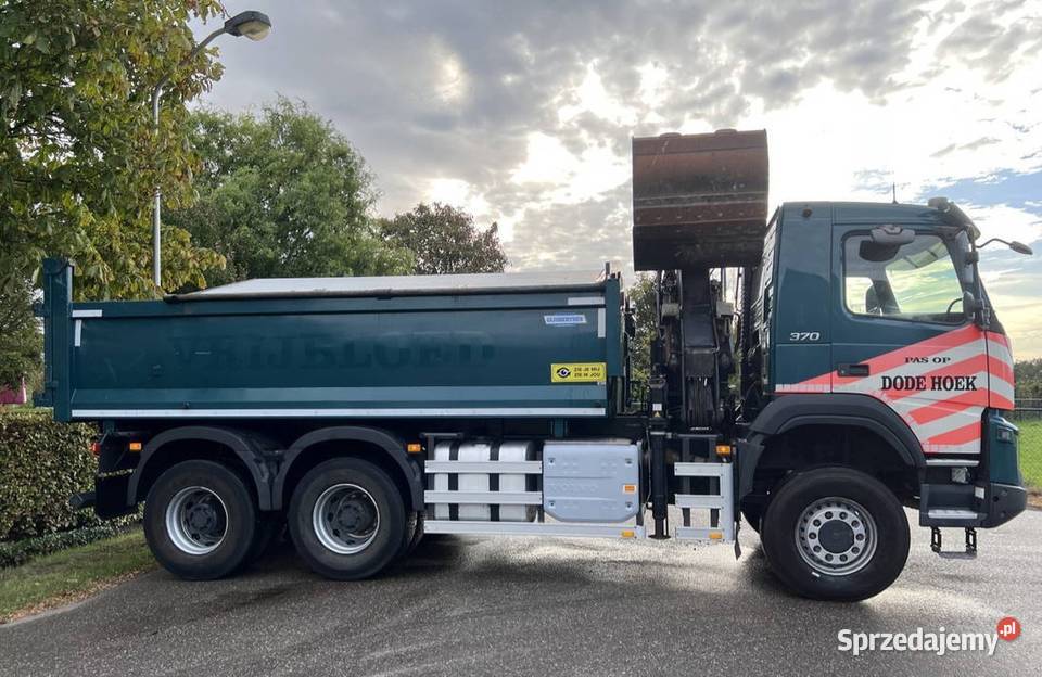 Volvo FMX Wywrotka 6x6 z dzwigiem Warszawa sprzedam