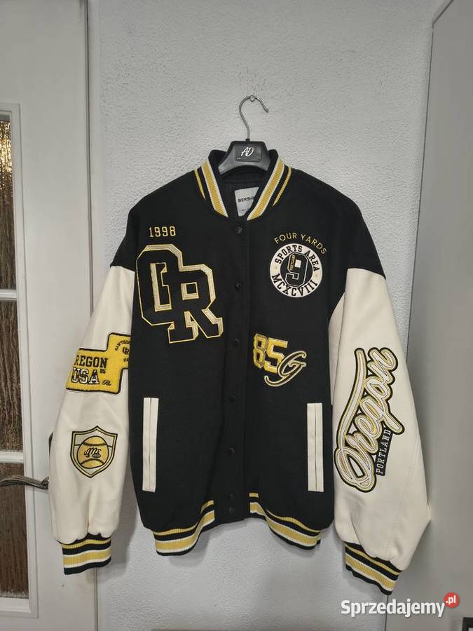Kurtka bejsbolówka Bershka Varsity L40 Oregon Zamość sprzedam