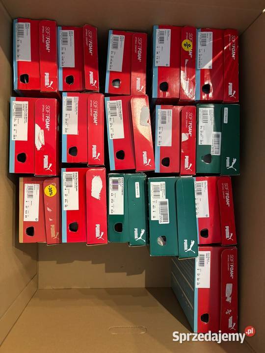 MARKOWE BUTY PUMA I INNE 24 SZTUKI SPRZEDAŻ Puma