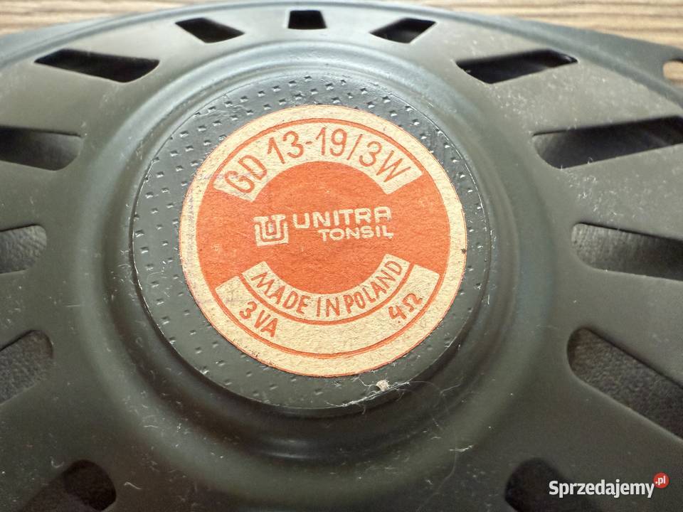 Głośniki owalne Unitra Tonsil GD1319 3W 4 Ohm śląskie Sosnowiec