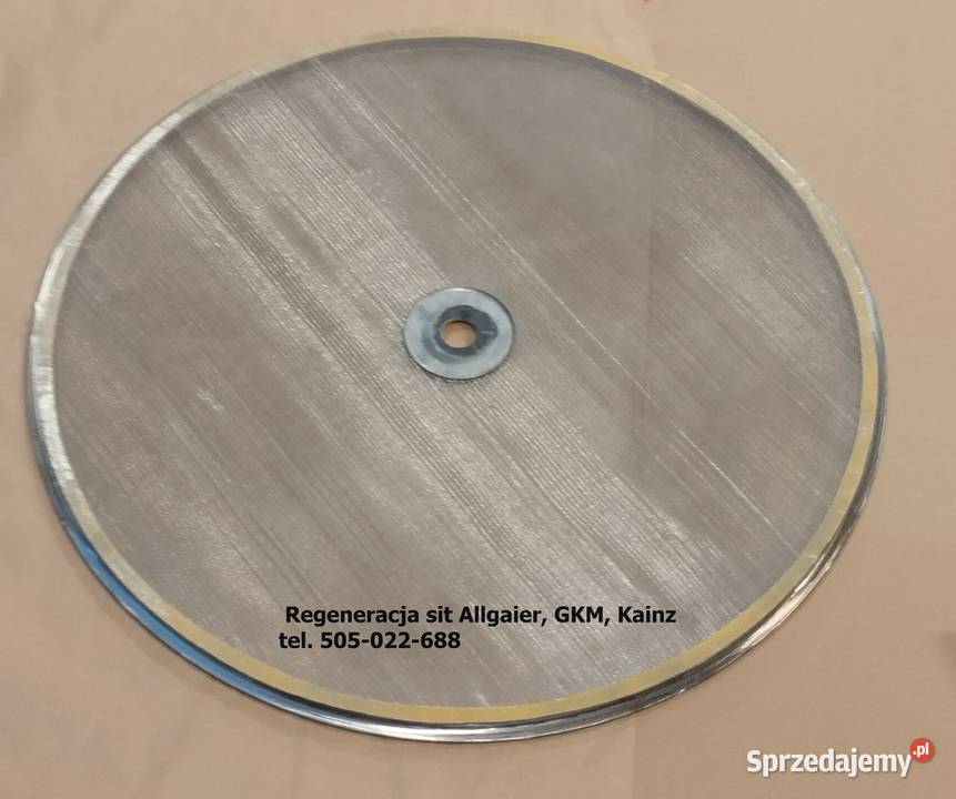 Regeneracja sit Allgaier Kainz GKM sito