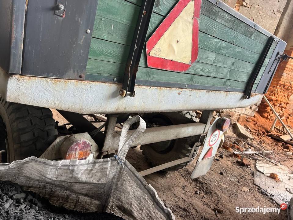 Przyczepa brandys bss 7 Maszyny rolnicze Bukówiec Górny