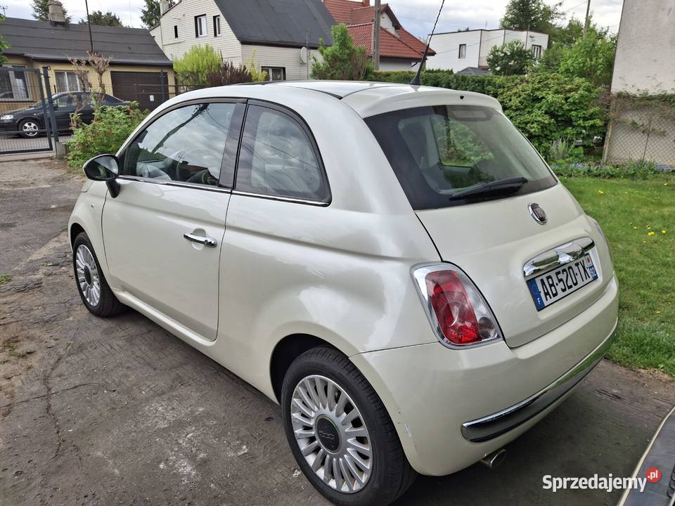 Fiat 500 2009r 14 benzyna klimatyzacja alufelgi Rok produkcji 2009 mazowieckie Warszawa