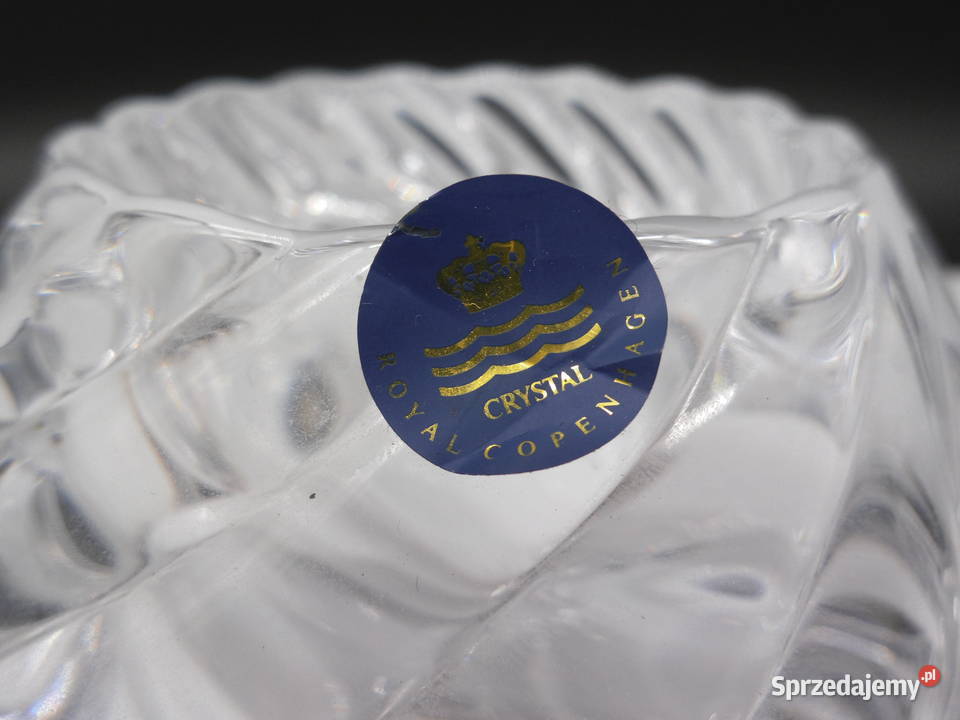 Kryształowy Świecznik Royal Copenhagen Capriole Raszków sprzedam