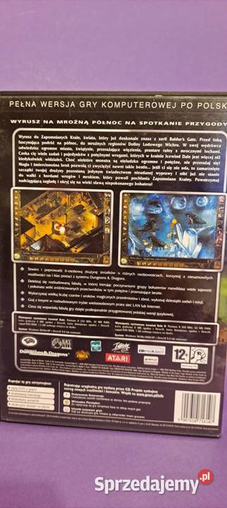 Saga Icewind Dale PC dvdrom Kultura i Rozrywka Kraków sprzedam