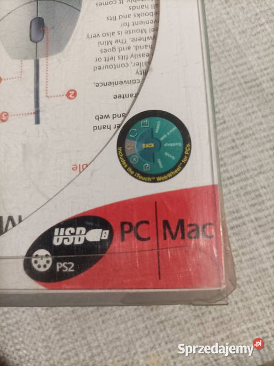 Logitech Mini Wheel Mouse mysz kulkowa retro Płock