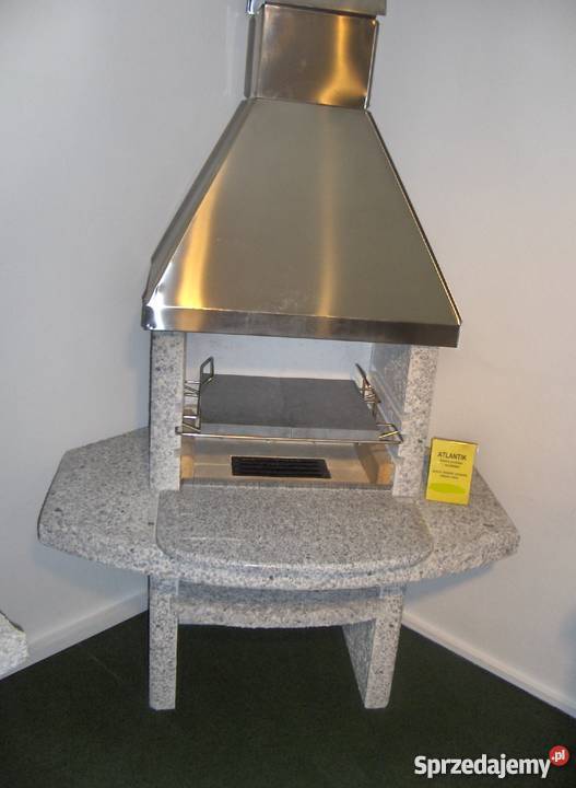 GRILL OGRODOWY NORMAN ATLANTIK daszek nierdzewy Wałbrzych