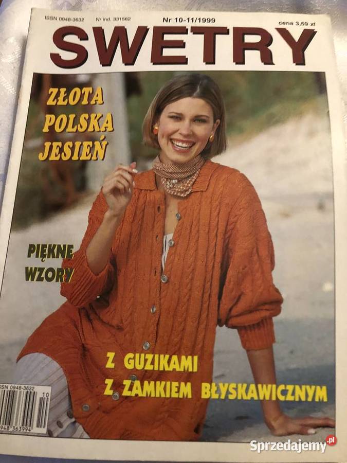 SWETRY na drutach i szydełku wyroby rękodzieło mazowieckie