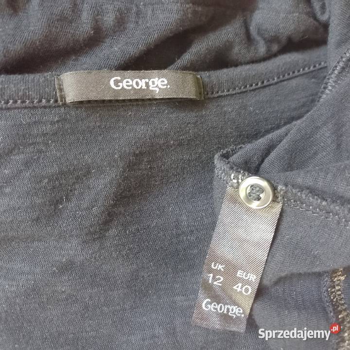 Sweter Rozpinany czarny Kardigan r 3638 bawełna Rozpinane  Białystok