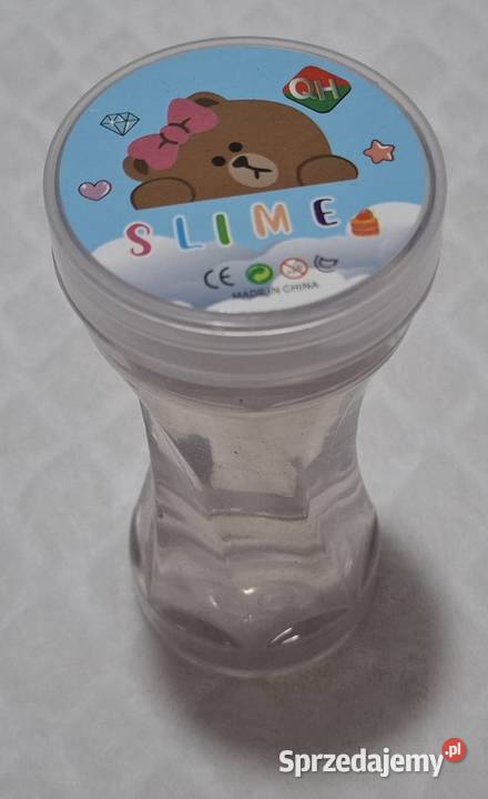 Slime QH misiu plastikowy słoiczek 55x12 glut Czeladź