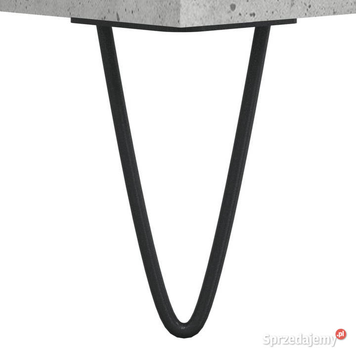 Wysoka szafka szarość betonu 695x31x115 WM828296 mazowieckie Warszawa