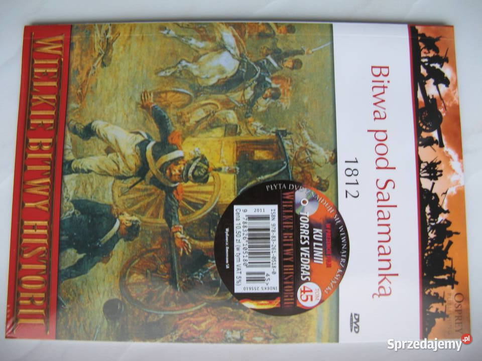 Osprey Bitwa pod Salamanką 1812 książka film DVD miękka wielkopolskie Poznań