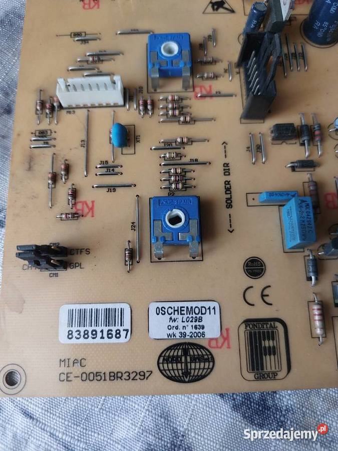 FONDITAL PANAREA CE0051BR3297 MODUŁ PIECA Kotły i Piece CO