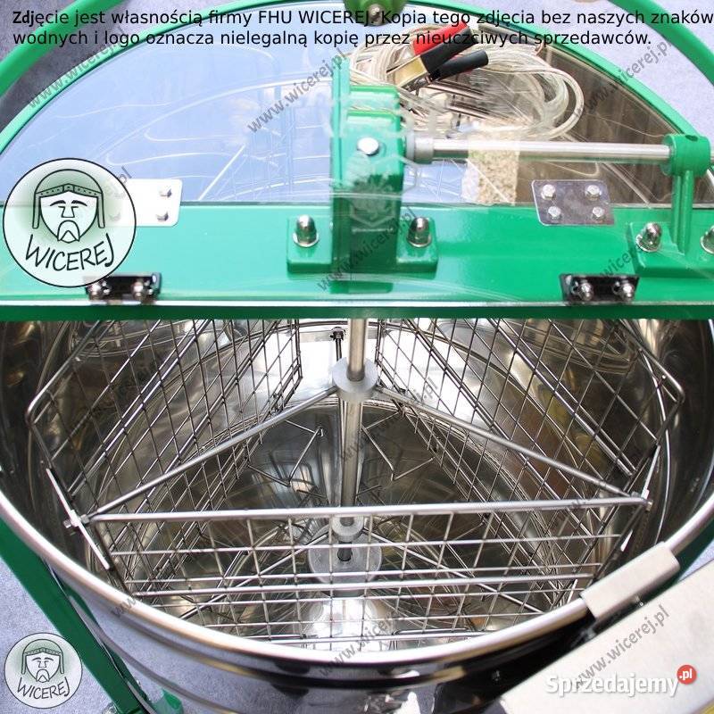 Miodarka 3 ramkowa uniwersalna ręcznoelektryczna Jaśliska