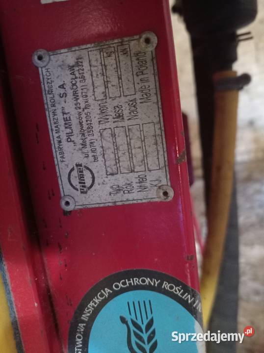 Opryskiwacz pilmet 400 Staszów