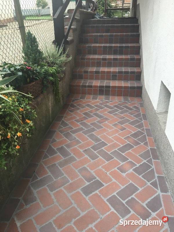 Bruk ceramiczny postarzany ANTICA czerwony wielkopolskie