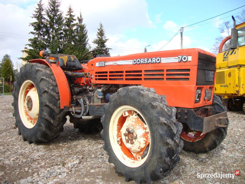 Same Corsaro 70 ciągnik sadowniczy ogrodniczy mazowieckie Czaplinek