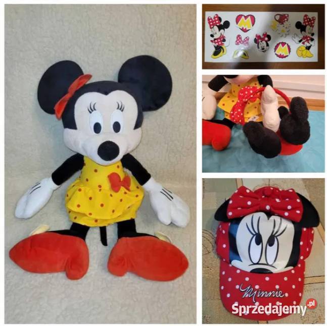 Kołyska pościel lalki maskotki zestaw Minnie Bydgoszcz