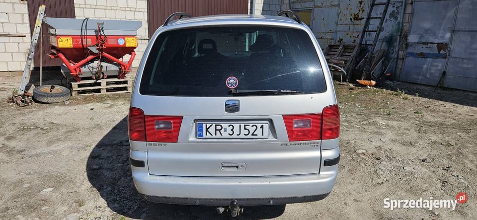 Seat Alhambra 19TDI 130 7 miejsc Hak 2000 Majdan Ostrowski