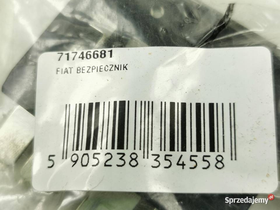 BEZPIECZNIK FIAT SEDICI 20062014 NOWY ORYGINAŁ