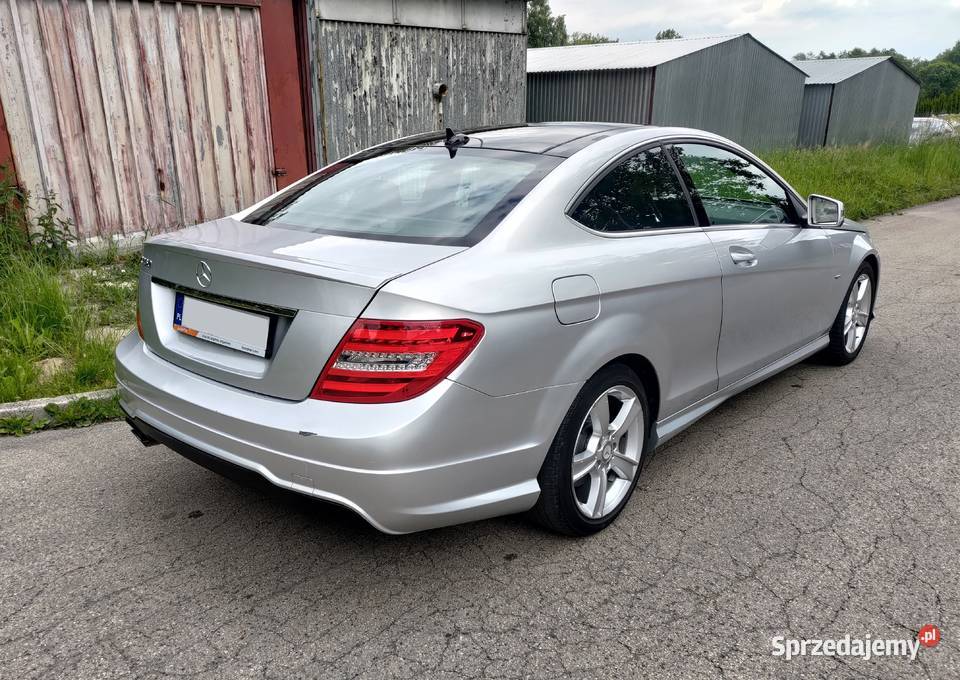 MercedesBenz C250 w204 Coupe 2012r panorama Kraków