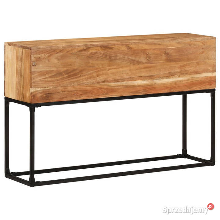 Stolik konsolowy 120 x 30 x 75 lite drewno Meble