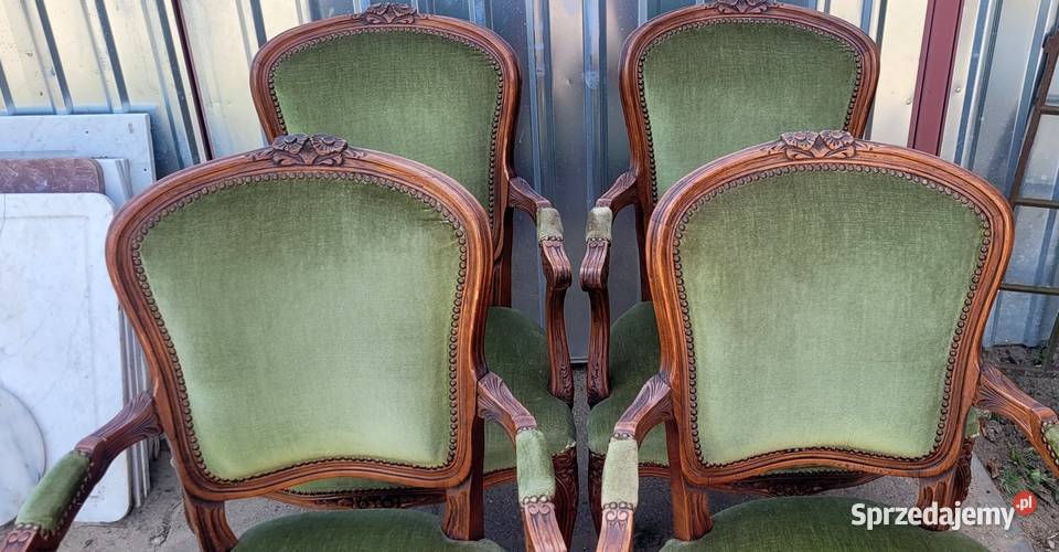 Stary fotel Ludwik 19 zestaw Mała Karczma