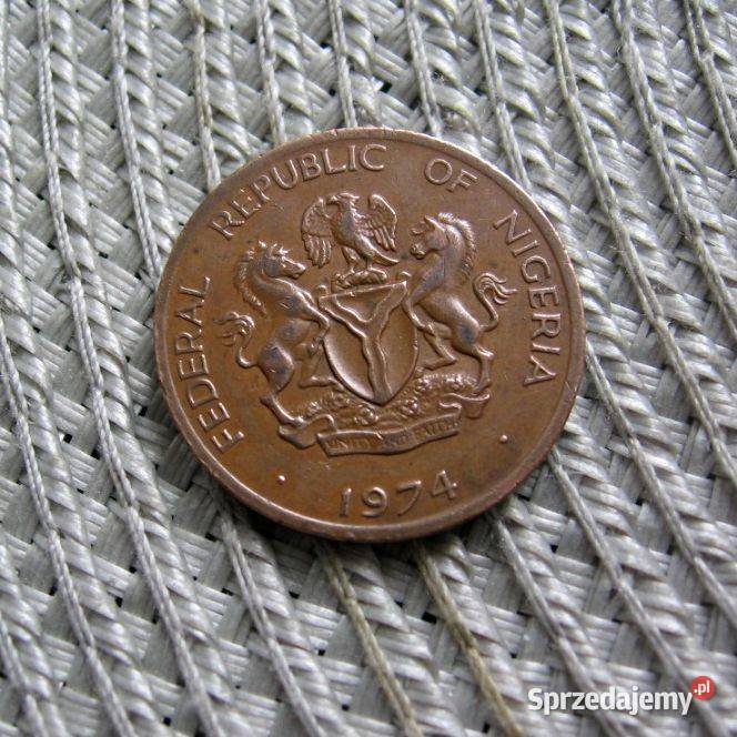 Nigeria 1 Kobo 1974r Kalisz