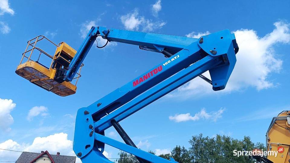 Podnośnik przegubowy MANITOU 160 ATJ 180 09r 16m Pozostałe dolnośląskie Sułów