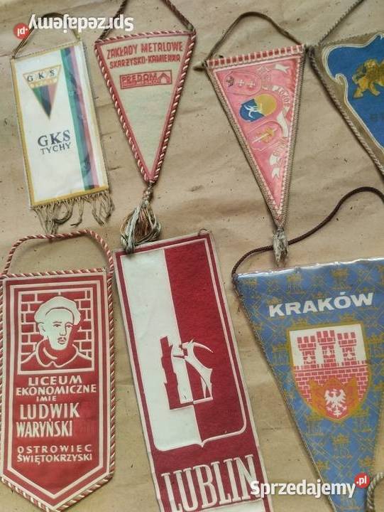 Proporczyki Pozostałe Antyki, Sztuka, Kolekcje Ostrowiec Świętokrzyski sprzedam