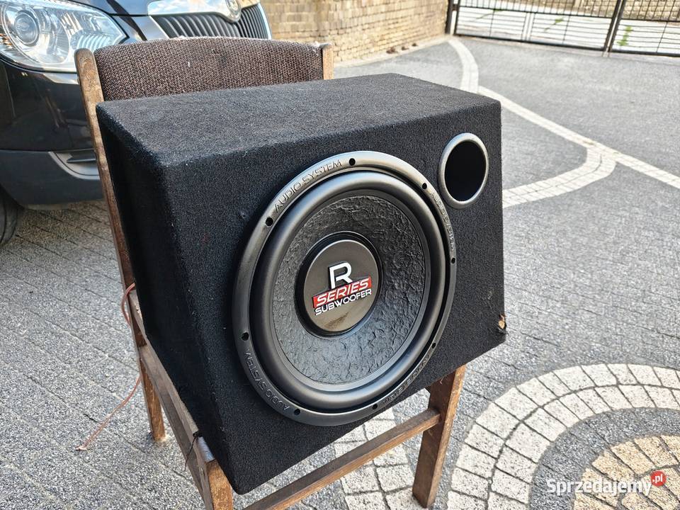 Skrzynia basowa bassowa subwoofer Audio System Głośniki