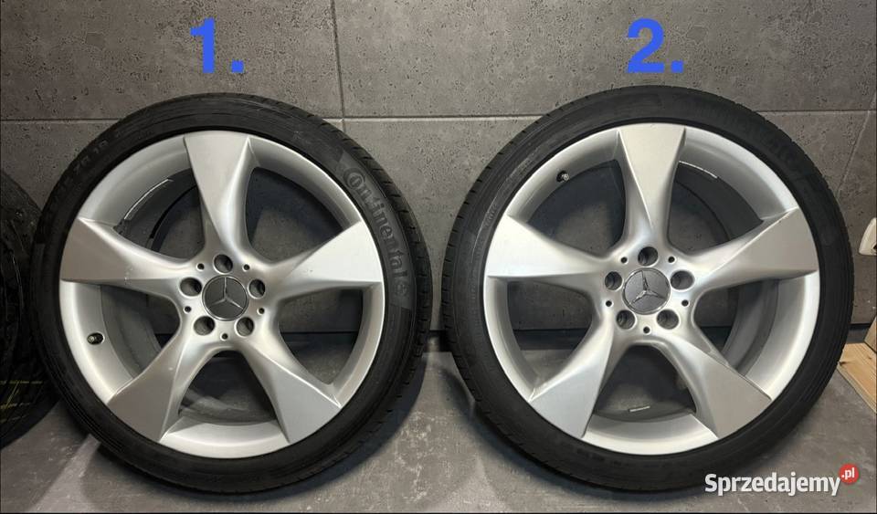 19 Mercedes CLS W218 W219 OE 5x112 85J ET34 tył Lubasz sprzedam