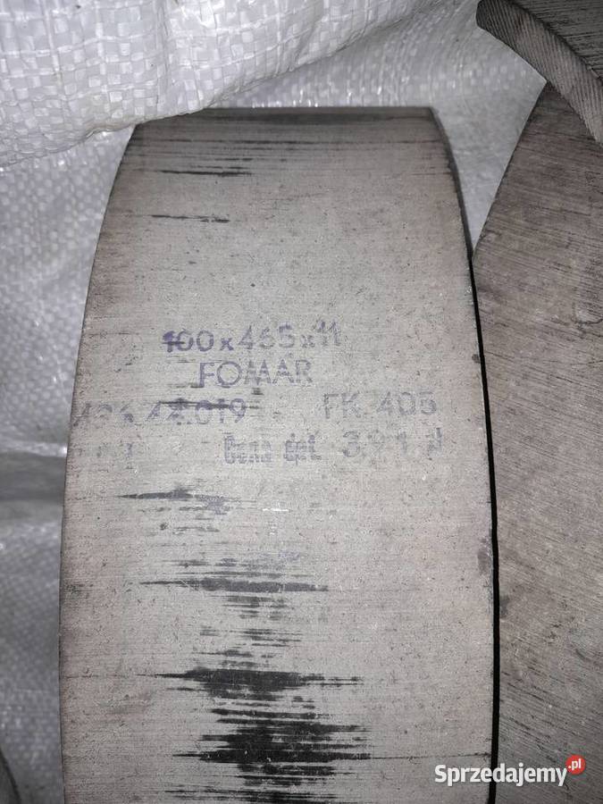 Okładzina szczęk hamulcowych FOMAR 100X565X11 Żywiec